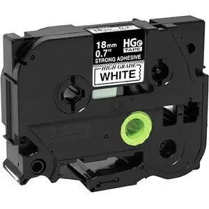 Brother HGES2415PK White Extra-Strength Adhesive Label Tape for Brother P-Touch Printers