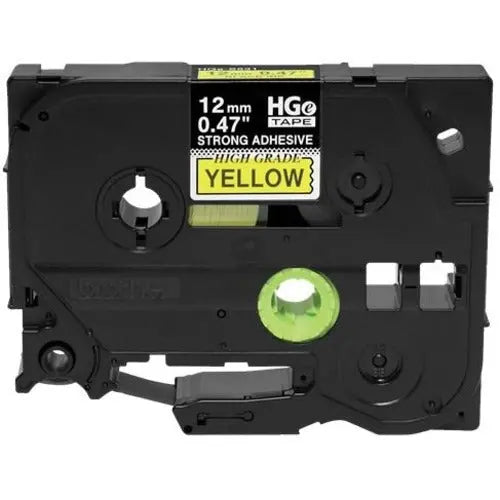 Brother HGES6315PK Yellow Extra-Strength Adhesive Label Tape for P-Touch Printers