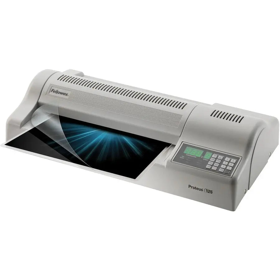 Fellowes Proteus 125 Laminator – Professional High-Volume Hot and Cold Laminator with Digital Controls