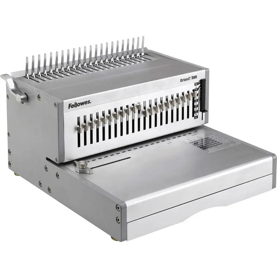 Fellowes Orion E 500 Electric Comb Binding Machine for High-Volume Document Binding