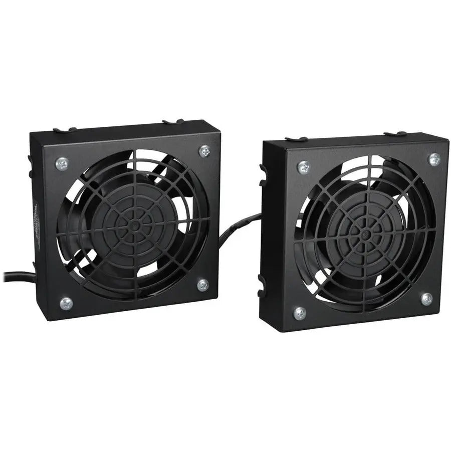 Eaton Corporation Tripp Lite SRFANWM Wall-Mount Roof Fan Kit with 2 High-Performance 120V Fans