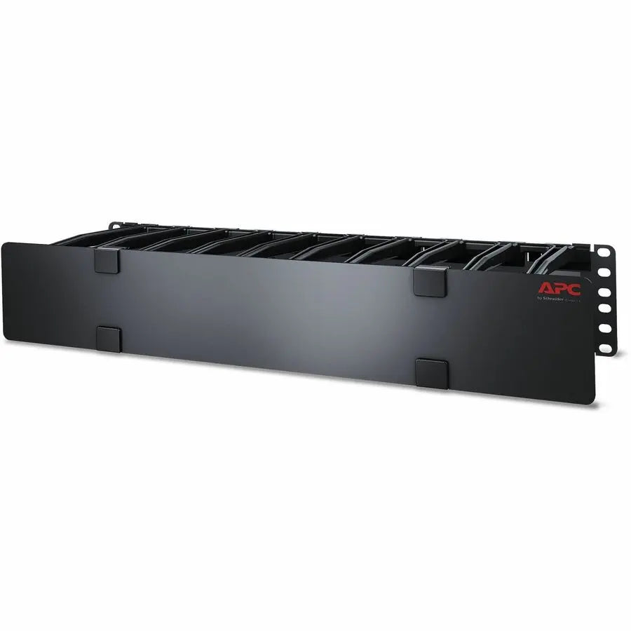 APC NetShelter Horizontal Cable Manager AR8603A – 2U Cable Organizer for Efficient Data Center Cabling