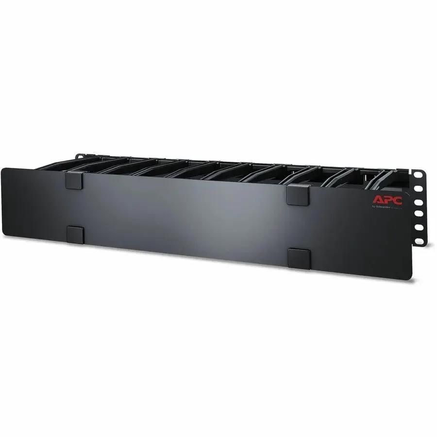 APC NetShelter Horizontal Cable Manager AR8603A – 2U Cable Organizer for Efficient Data Center Cabling by Schneider Electric SA