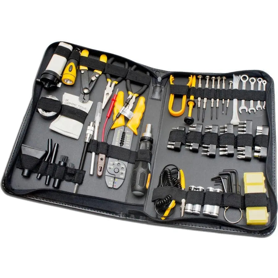 SYBA Multimedia 100 Pieces Computer Repair Tool Kit with Zipped Case and Professional Tools