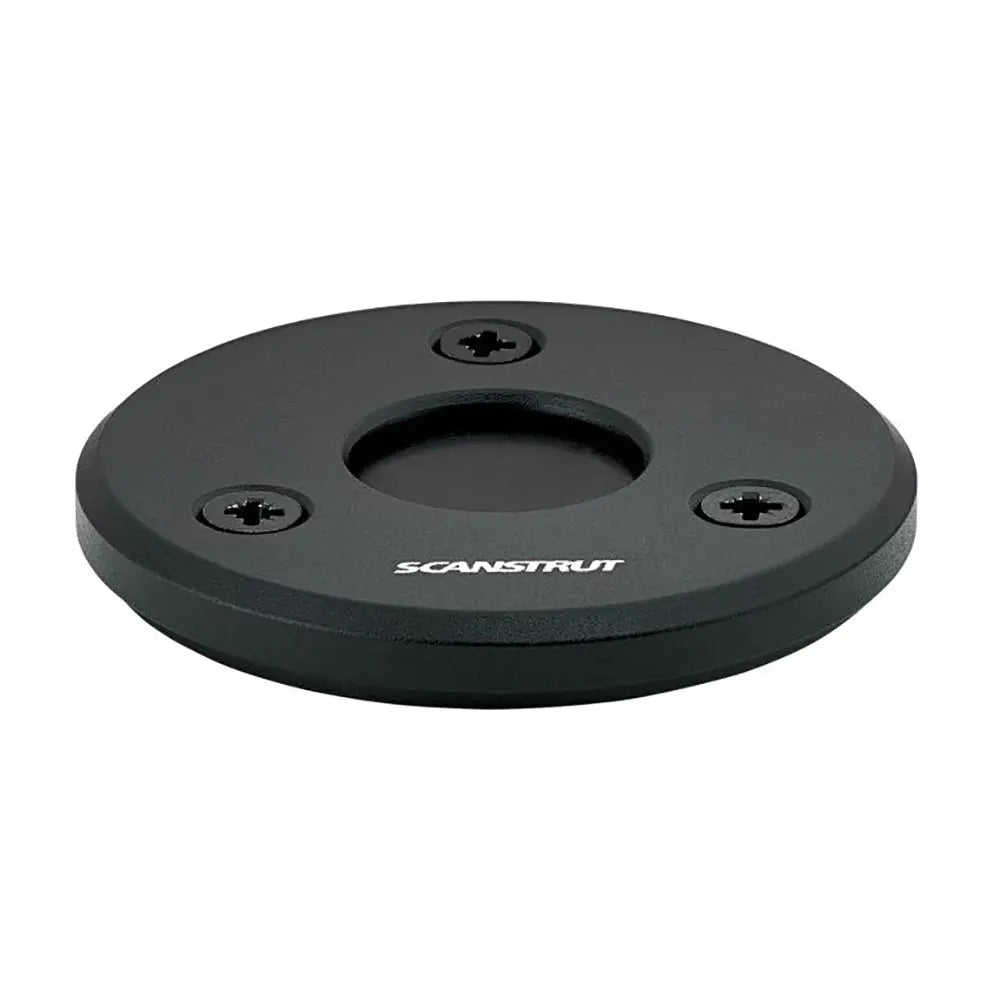 Scanstrut Black Anodized Aluminum Low-Profile Cable Seal for 9-14mm Cables and Connectors up to 21mm - DS-LP-21B-BLK