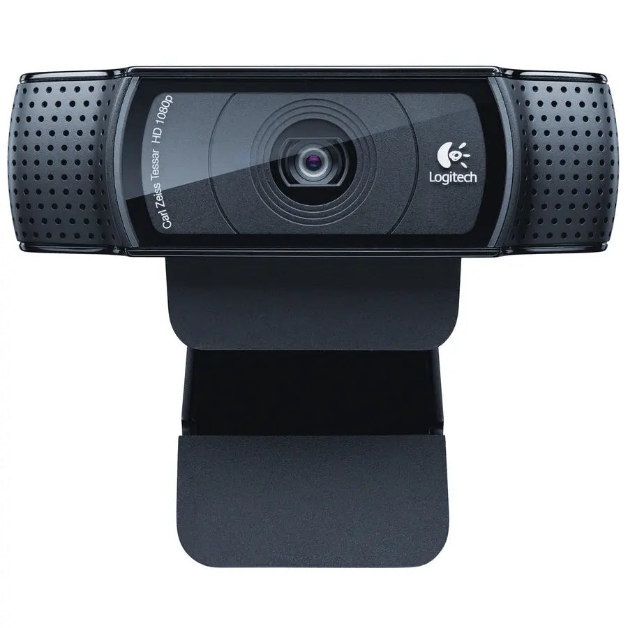 Logitech C920 Webcam with 1080p HD Video and Built-in Microphone