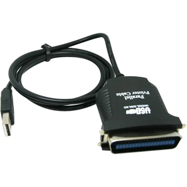 4XEM 3Ft USB to Parallel Cable Adapter – Model 4XUSB1284P