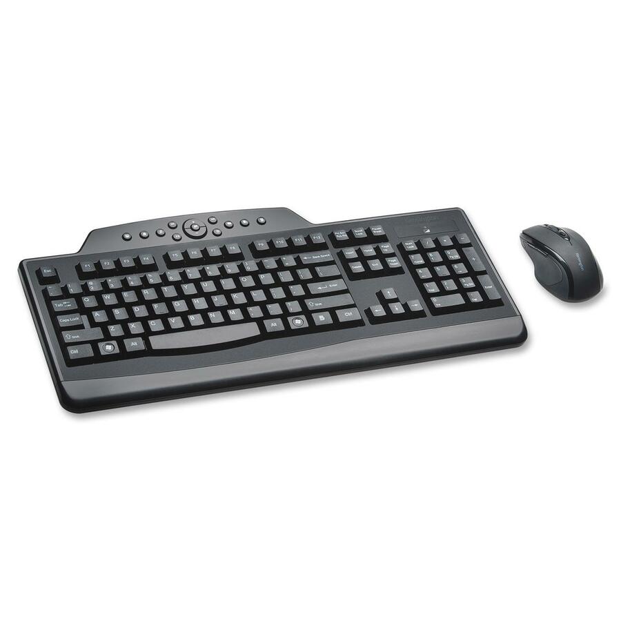 Kensington Pro Fit 72408 Wireless Keyboard and Mouse Set for Comfortable Productivity