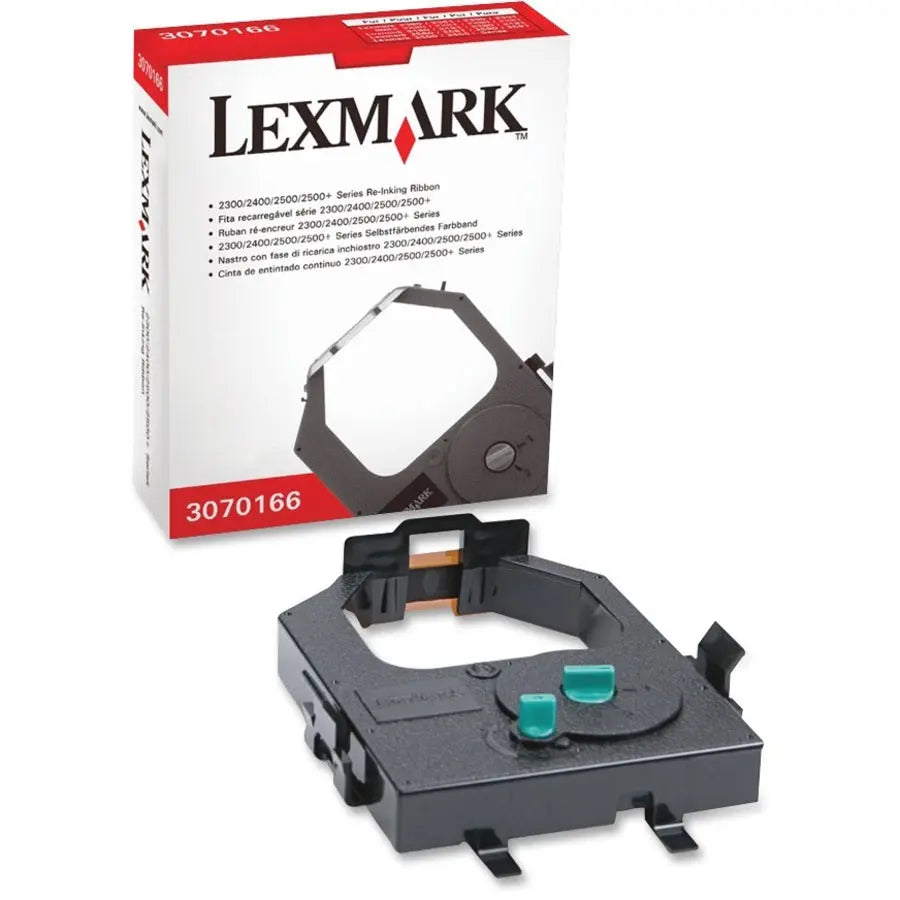 Xerox 3070166 Re-inking Printer Ribbon for Lexmark Series Dot Matrix Printers