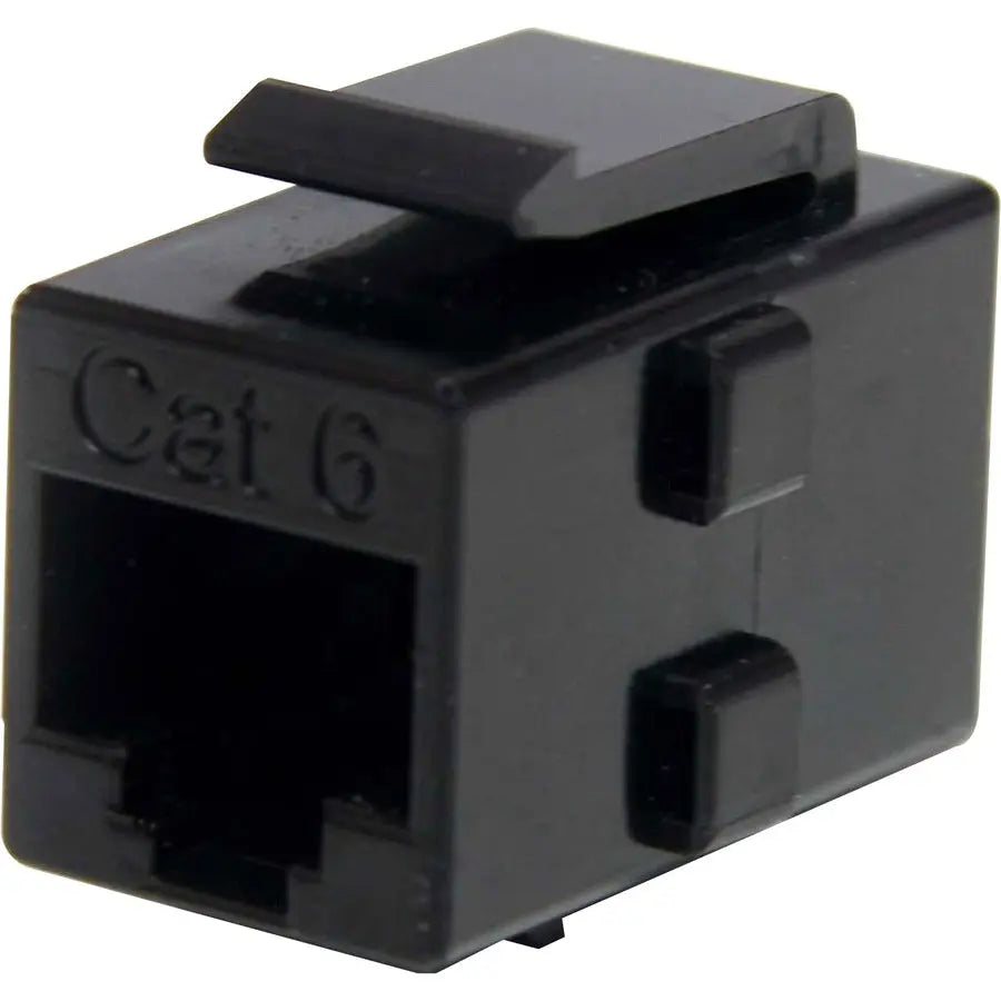 CAT6 RJ45 KEYSTONE JACK BLACK  CPNT
