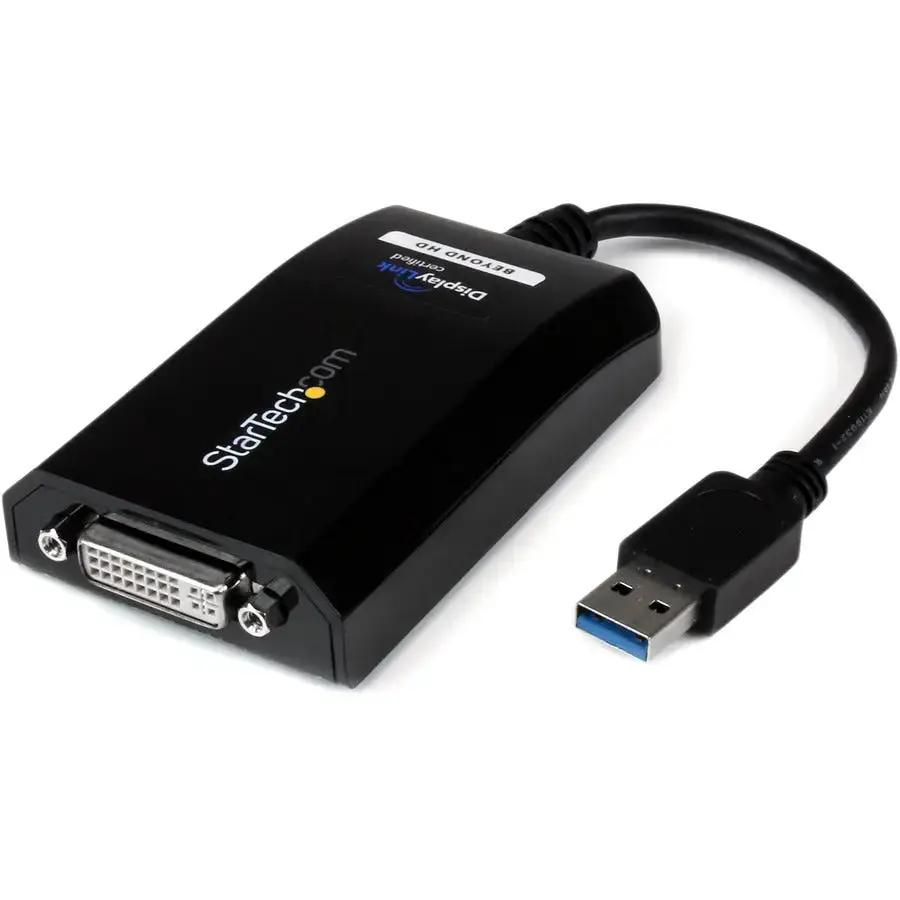 StarTech.com USB 3.0 to DVI External Video Card Adapter - Multi-Monitor Support up to 2048x1152 Resolution by StarTech.com