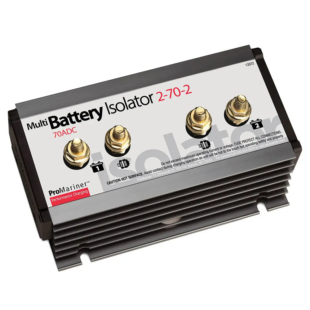 ProMariner Battery Isolator Part 12072 – 70 Amp Dual Alternator and Battery Management System