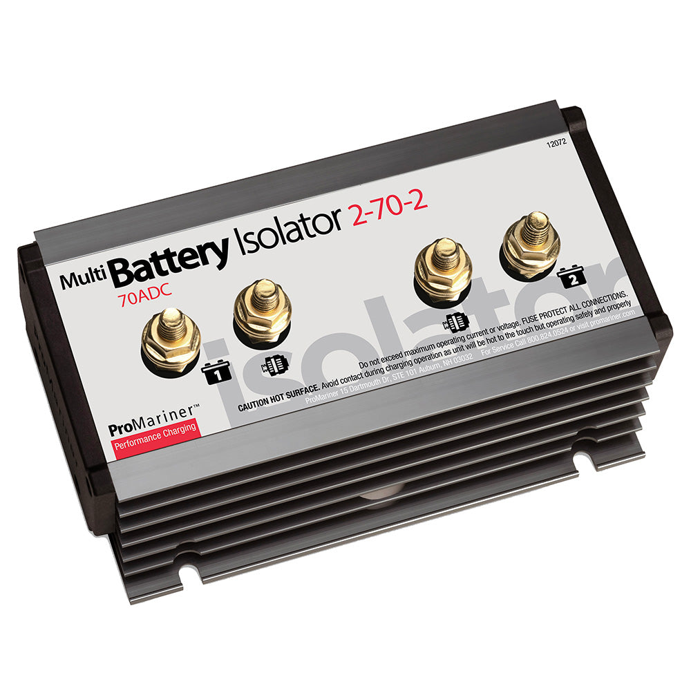 ProMariner Battery Isolator Part 12072 ? 70 Amp Dual Alternator and Battery Management System