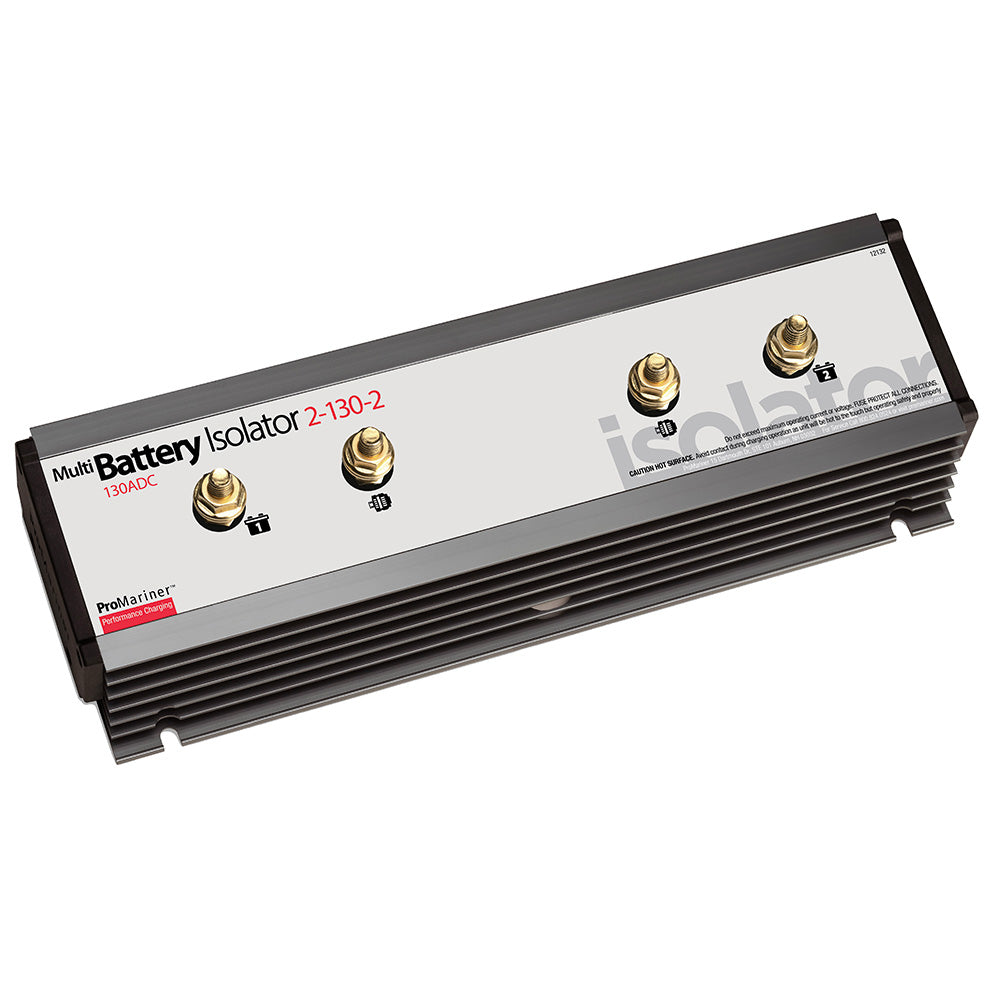 ProMariner Battery Isolator 130 AMP for Dual Alternator and Battery Systems