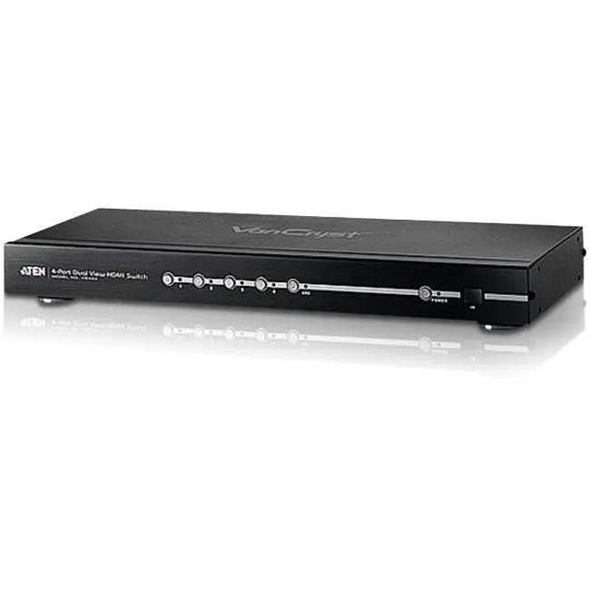 ATEN VS482 4-Port Dual View HDMI Video Switch with ARC and RS-232 Control