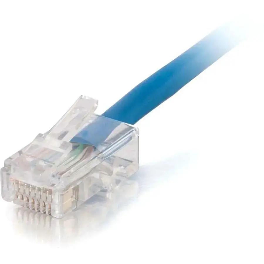 C2G 50 ft Cat5e Plenum Network Patch Cable - Blue, Legrand Group Part 15248 by Legrand Group