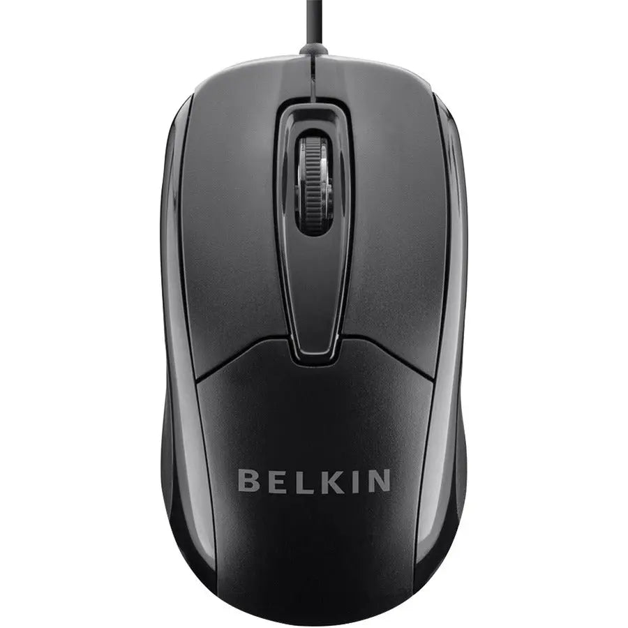 Belkin Wired USB Ergonomic Mouse F5M010QBLK – Reliable and Responsive Computer Mouse