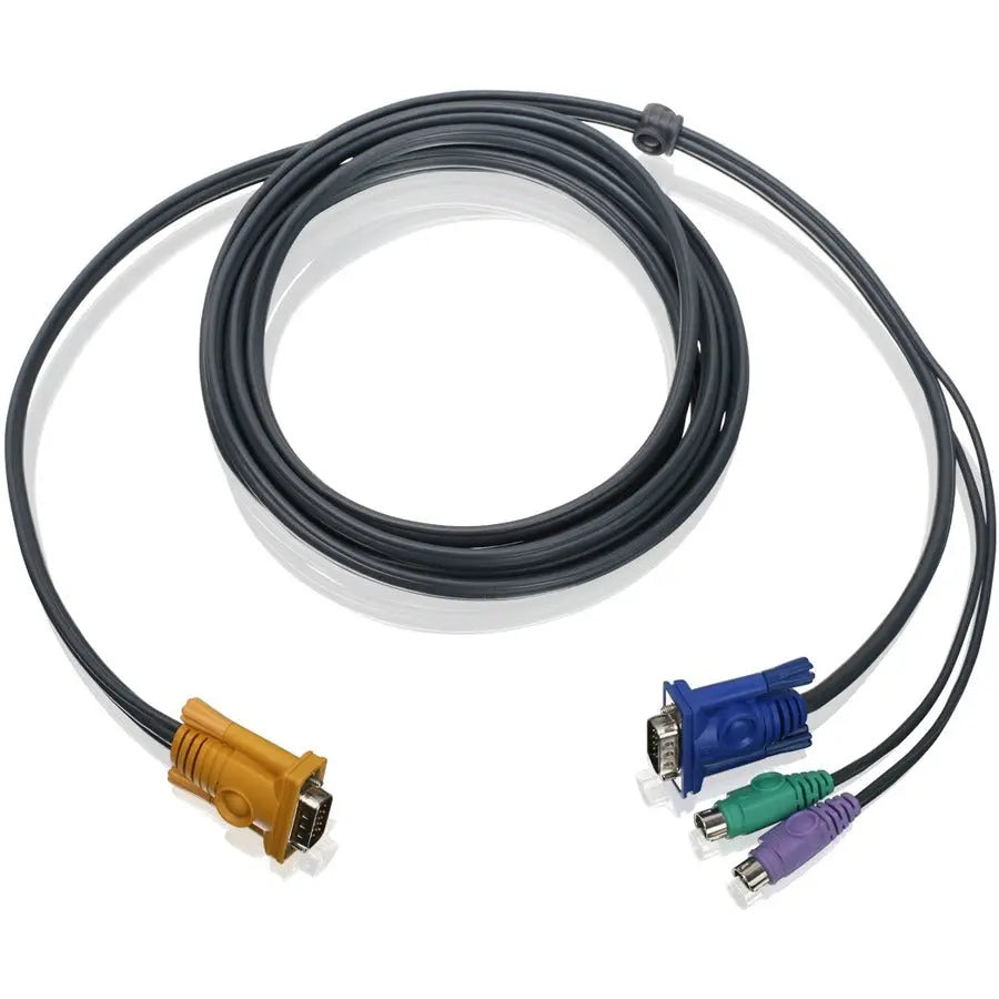 6FT PS2/VGA BONDED KVM CABLE   CABL