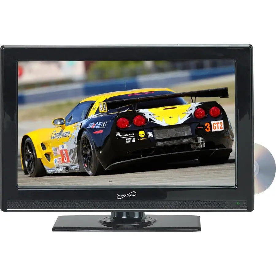 Supersonic SC-2412 24-Inch LED HDTV with DVD Player, 1080p Resolution, HDMI & USB Connectivity