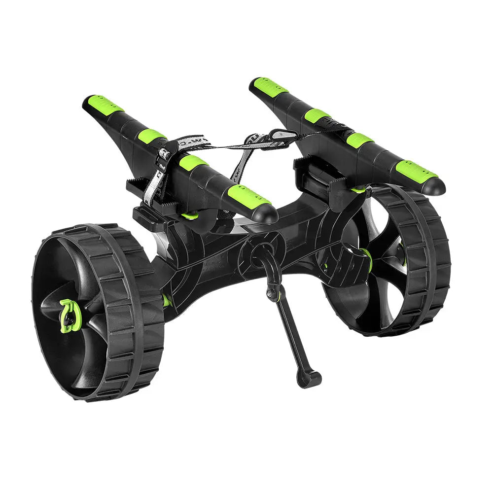 RAILBLAZA C-Tug R Kayak Cart with Kiwi Puncture-Free Wheels and Adjustable Hull Rails