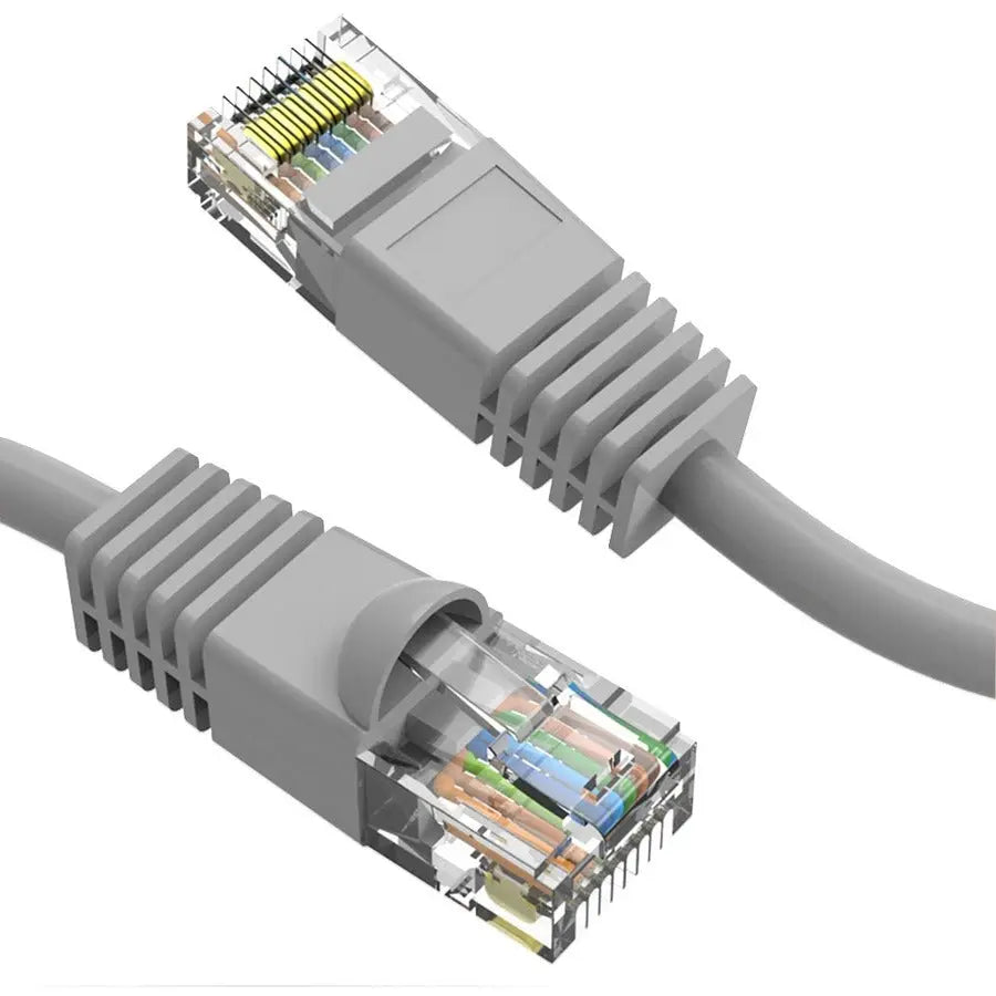 Axiom Memory Solutions 15FT CAT6 UTP 550MHz Patch Cable with Molded Boot - Gray