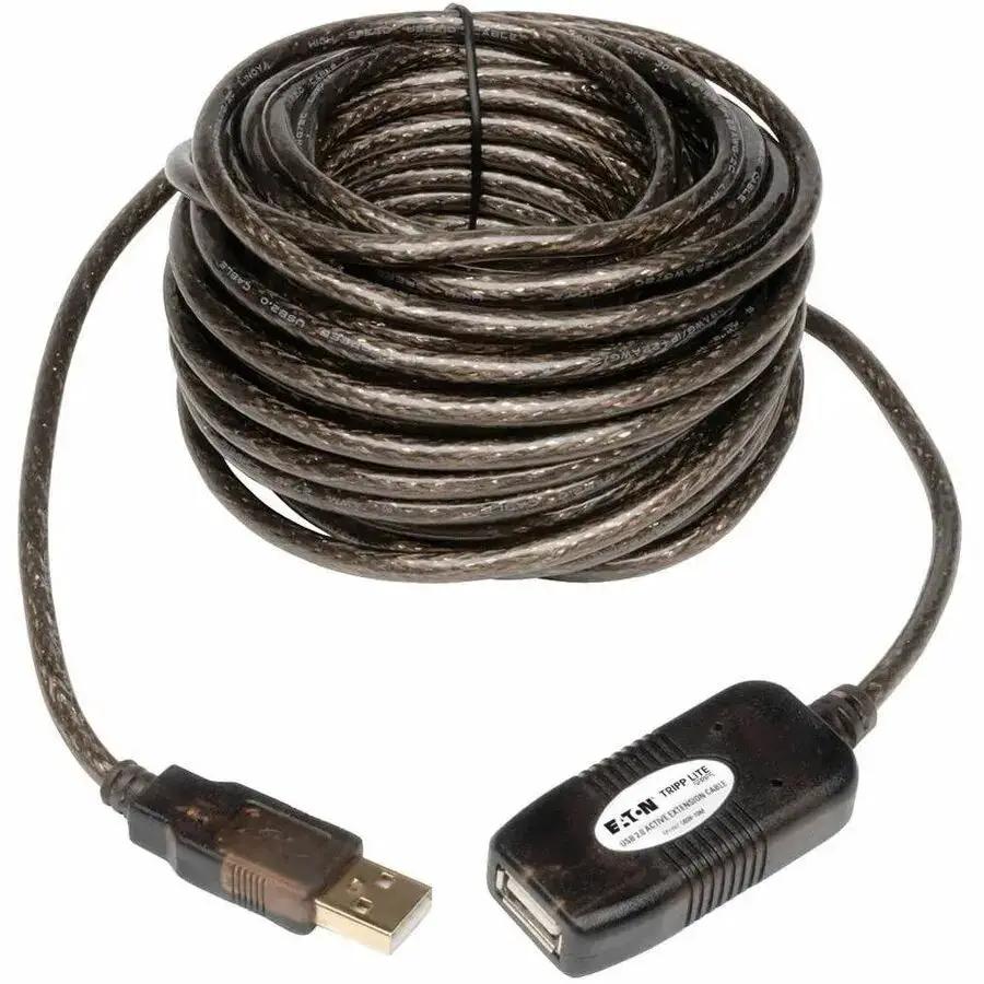 Eaton Tripp Lite Series USB 2.0 Active Extension Repeater Cable, 16 ft by Eaton Corporation