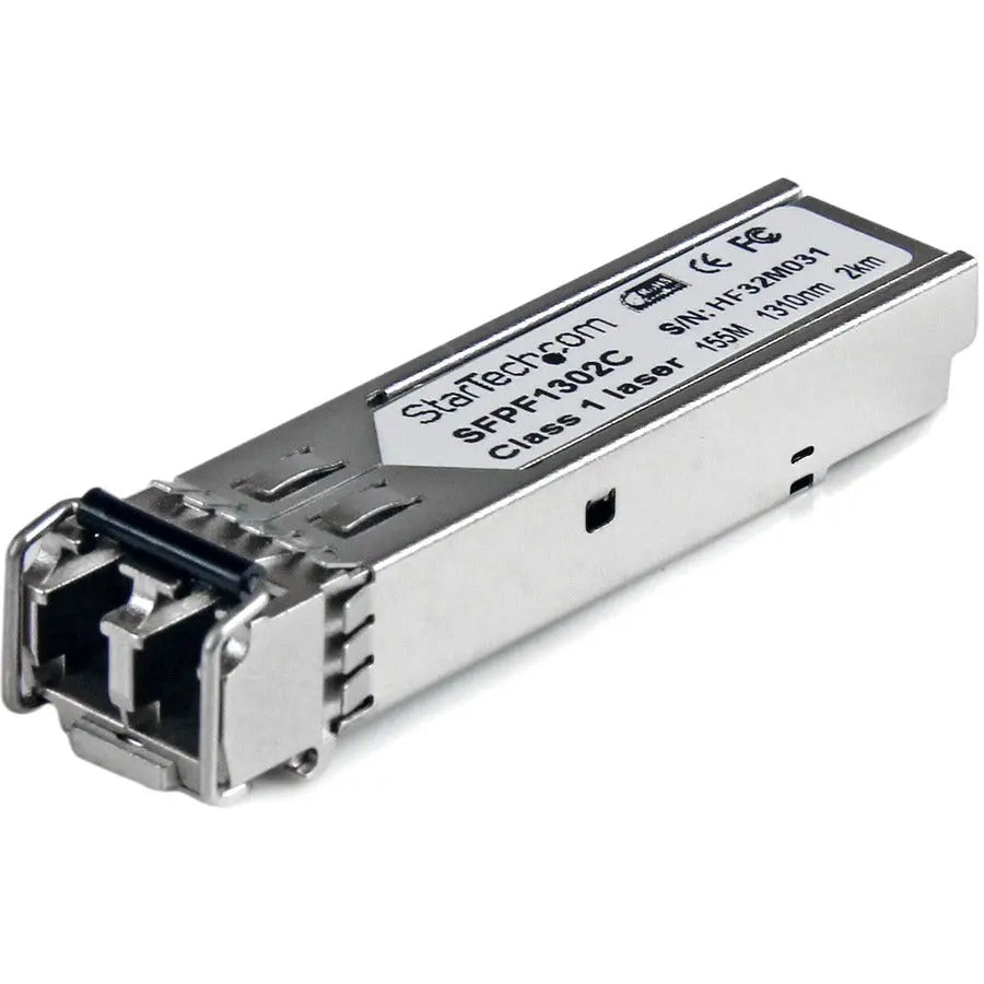 StarTech.com GLC-FE-100FX Compatible SFP Module - 100 Mbps Multimode Fiber Optic Transceiver for Cisco Switches and Routers