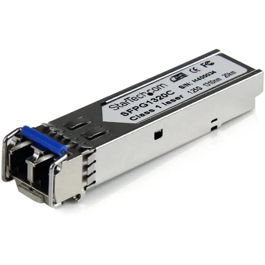 StarTech.com GLC-LH-SMD Compatible SFP Transceiver Module for Cisco & MSA Switches - 1Gbps Single Mode Fiber, 20 km Range by StarTech.com
