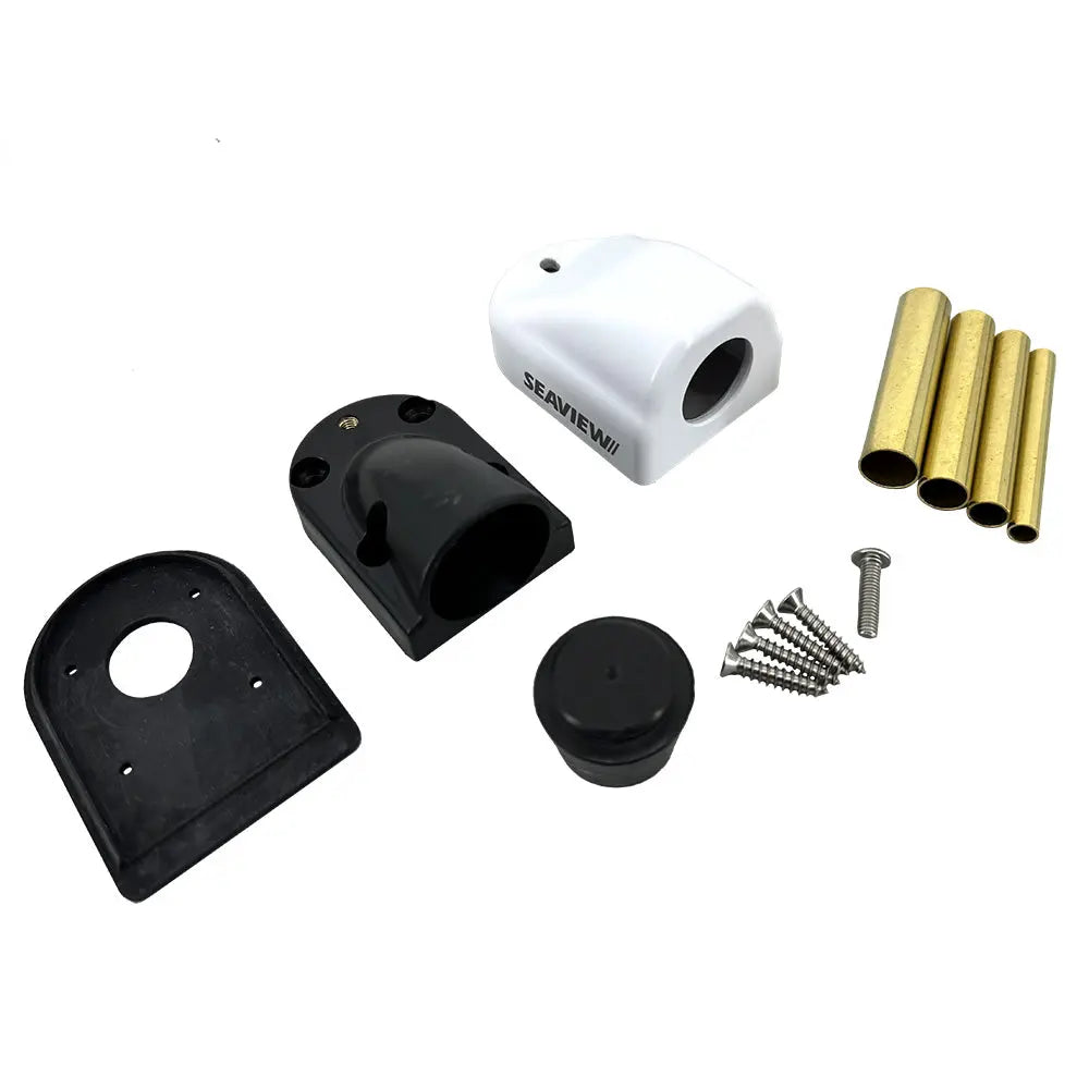 Seaview Horizontal (90) Cable Seal - White, Waterproof and Impact-Resistant