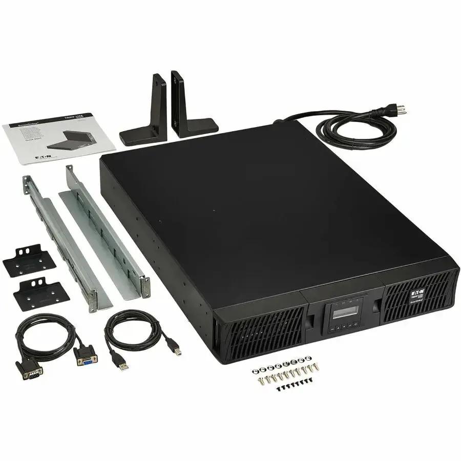 Eaton Corporation Tripp Lite SmartOnline SU2200RTXLCD2U 2000VA Rack/Tower UPS with LCD, Network Management, and Extended Runtime by Eaton Corporation