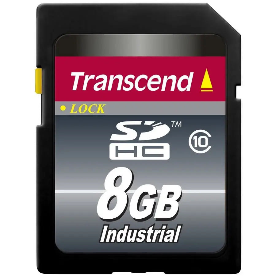 Transcend 8 GB Class 10 SDHC Industrial Temp Memory Card TS8GSDHC10I
