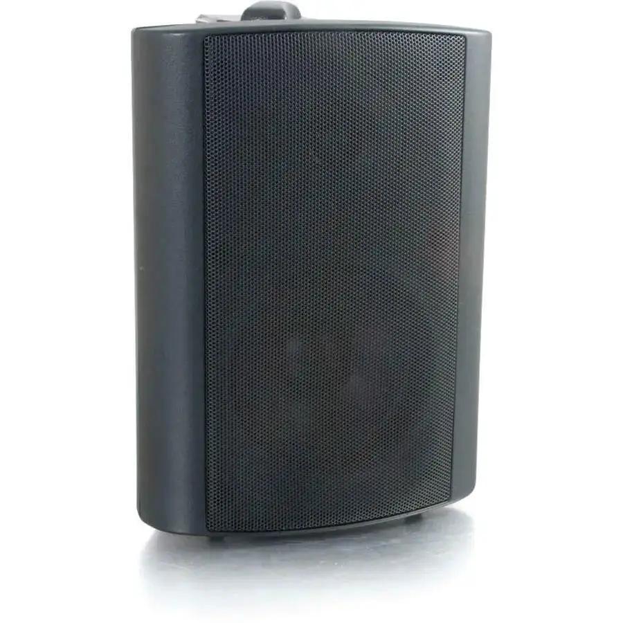 C2G 4-inch Wall Mount Speaker - Black (Part No. 39906) for Classroom & Conference Rooms by Legrand Group