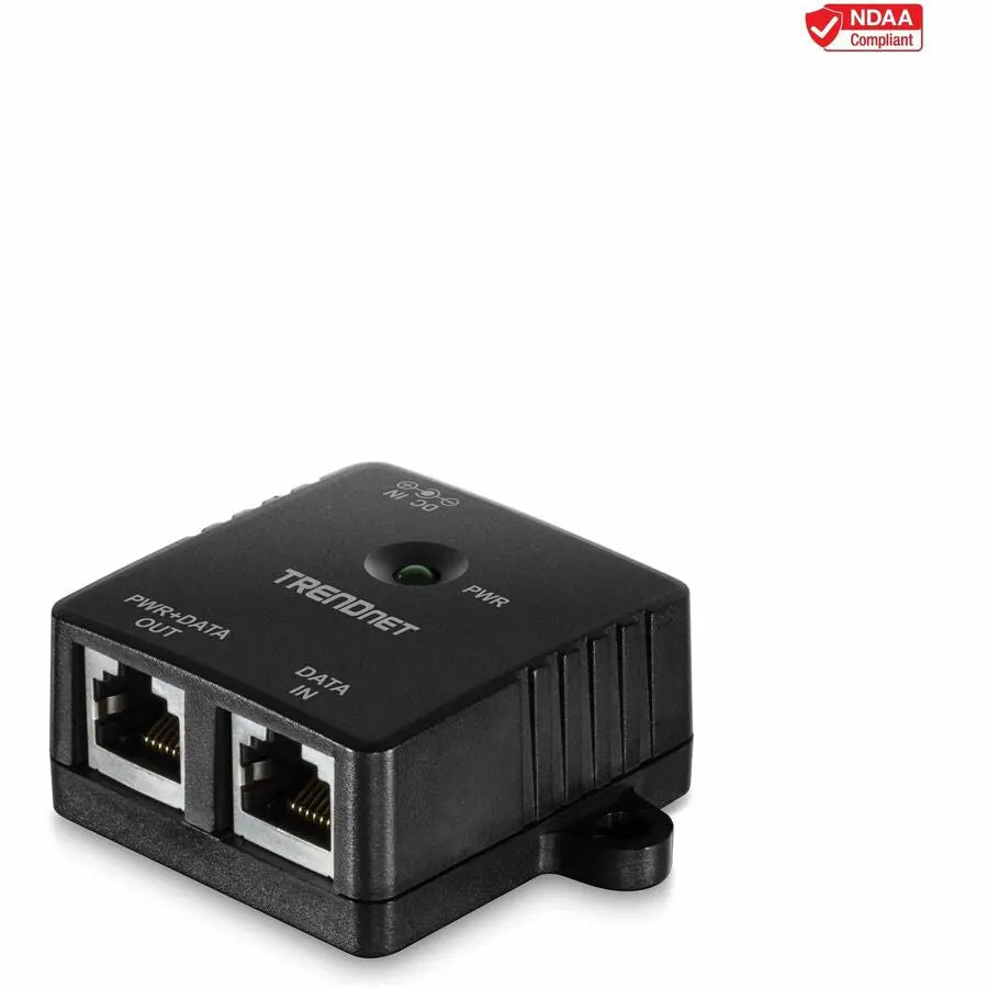 TRENDnet TPE-113GI Gigabit PoE Injector for Network Devices Up to 328 ft