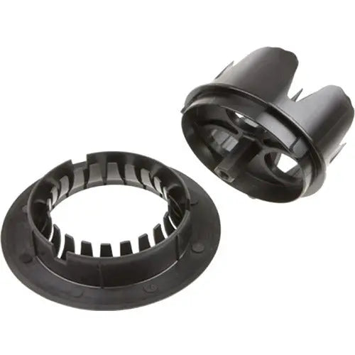 Premier Mounts HCER 2 Inch Escutcheon Ring with Built-in Hole Cutter for Ceiling Tiles