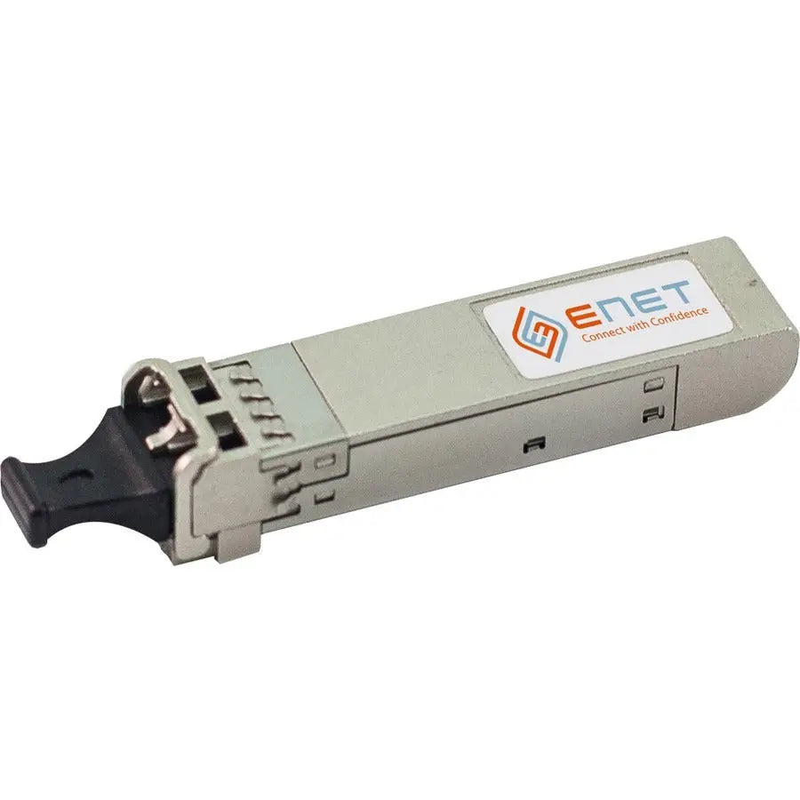 ENET SFP+ 10GBase-ZR Transceiver (Part Number: SFP-10G-ZR-ENC) – 1550nm SMF, 80KM, LC Connector, TAA & Cisco Compatible