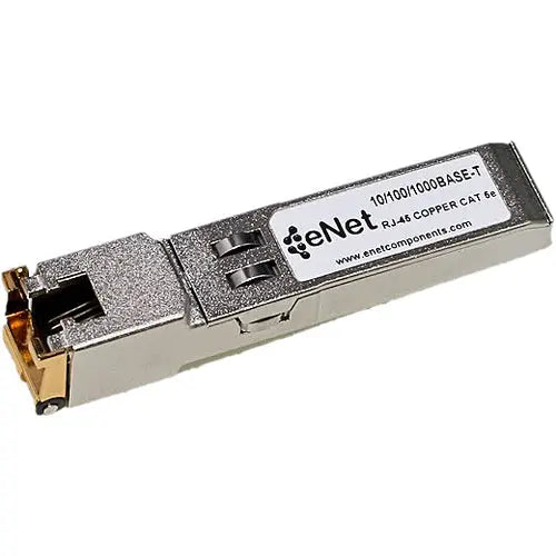 NSI Industries ENET 1000BASE-T SFP Transceiver (EX-SFP-1GE-T-ENC) – TAA Compliant, RoHS Certified, MSA Compatible