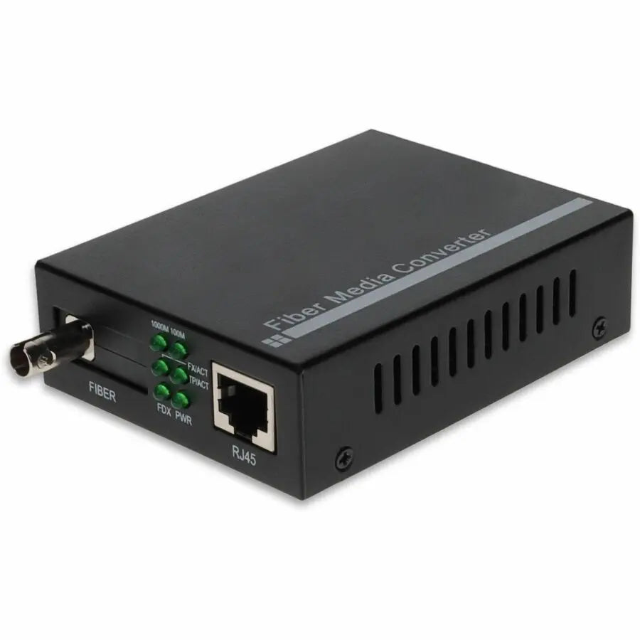AddOn 10/100/1000Base-TX to 1000Base-BXD BiDi Fiber Media Converter - 20 km Range