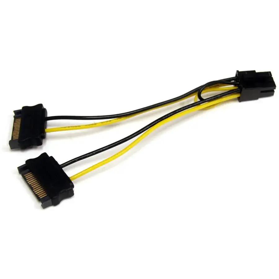 StarTech.com 6-inch SATA Power to PCI Express Video Card Power Cable Adapter - SATPCIEXADAP by StarTech.com