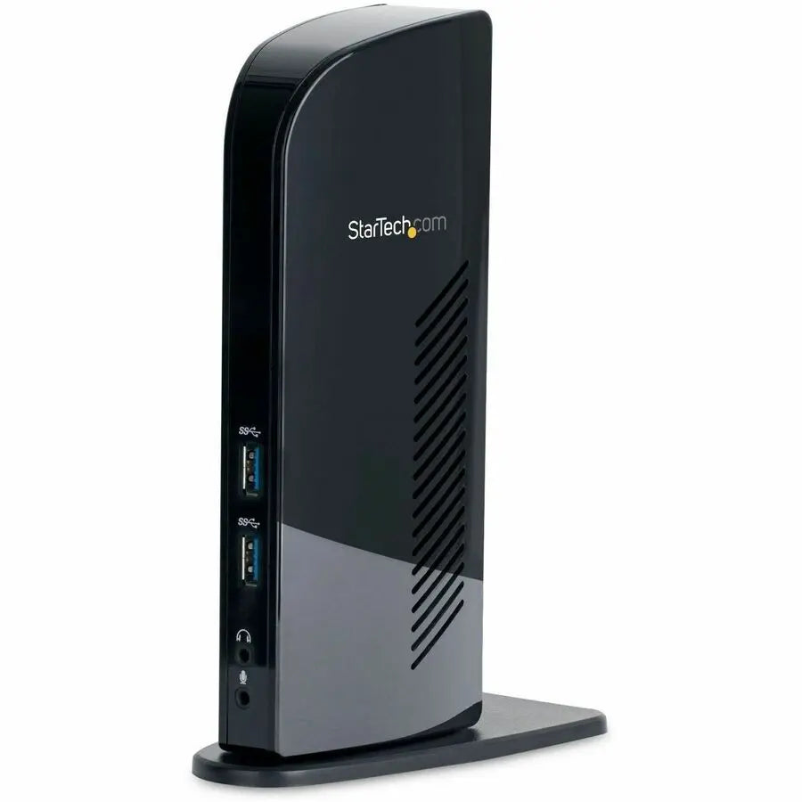 StarTech.com USB 3.0 Dual Monitor Docking Station with HDMI, DVI, VGA, and Gigabit Ethernet - Part USB3SDOCKHD