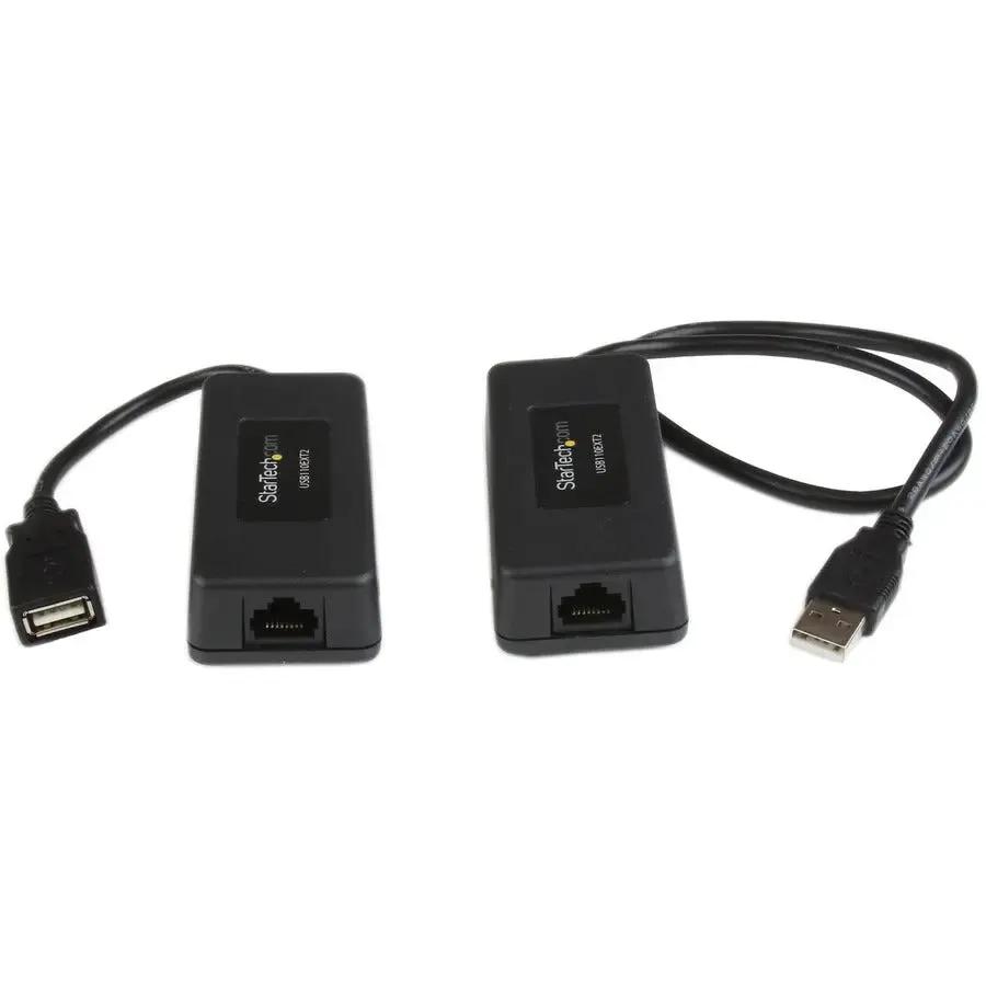 StarTech.com USB110EXT2 1 Port USB Over Cat5 / Cat6 Ethernet Extender - Up to 131ft (40m) by StarTech.com