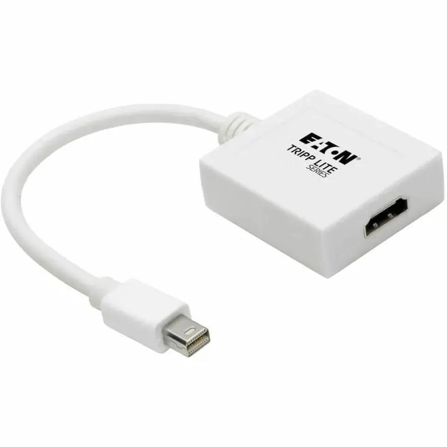 Tripp Lite Eaton 6-inch Mini DisplayPort to HDMI Adapter Converter (Model P137-06N-HDMI) by Eaton Corporation