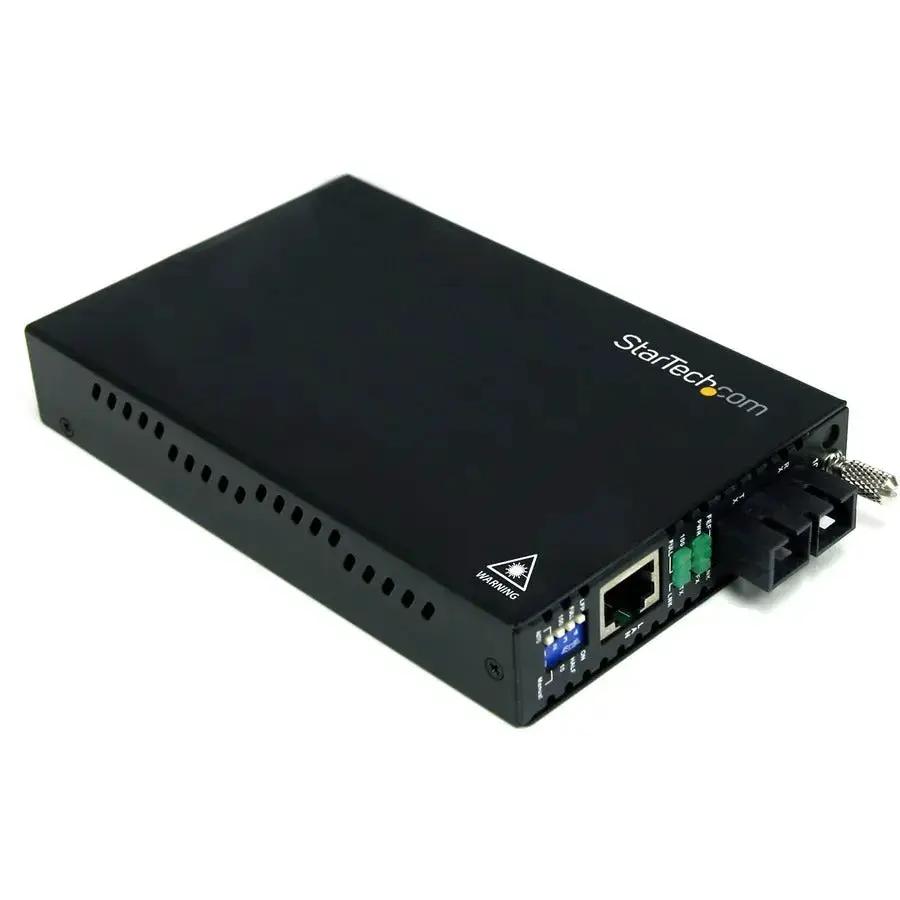 StarTech.com ET90110SC2 10/100 Mbps Multimode Fiber Media Converter SC (2 km) for Ethernet Extension by StarTech.com