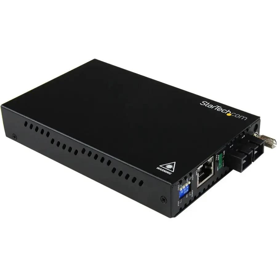 StarTech.com ET91000SC2 Gigabit Multimode Fiber Media Converter (SC, 550m, 1000 Mbps) by StarTech.com