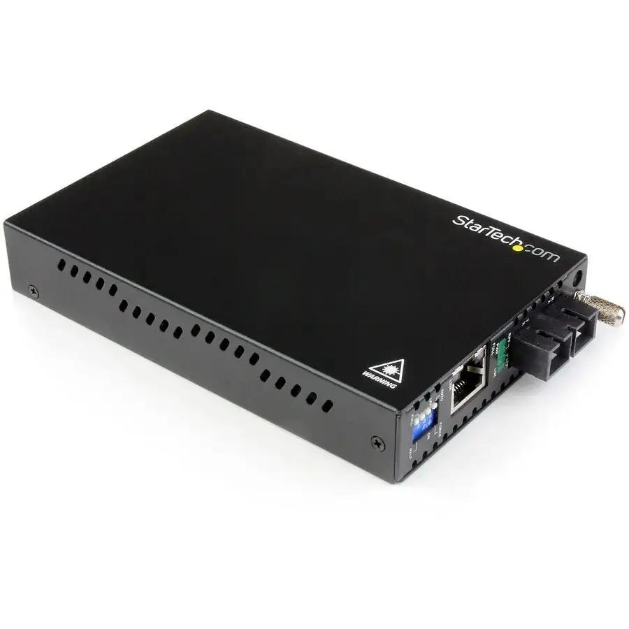 StarTech.com ET91000SM402 Gigabit Ethernet Single Mode Fiber Media Converter SC (40 km) - 1000 Mbps by StarTech.com
