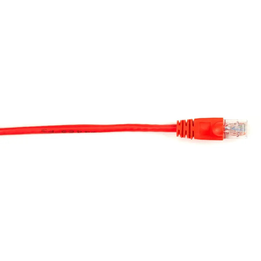 Black Box Connect Cat.6 UTP Patch Network Cable - 3 ft Red, Snagless Boot Design