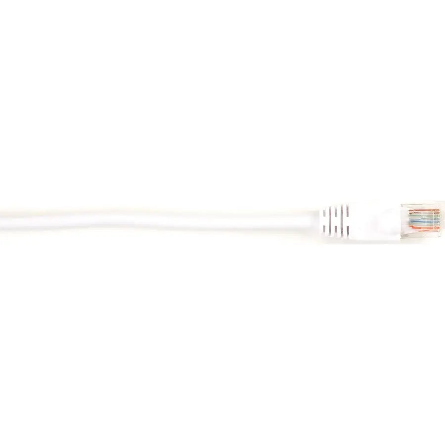 Black Box Connect CAT6 UTP Patch Network Cable, 10 ft, White - Ideal for High-Speed Ethernet