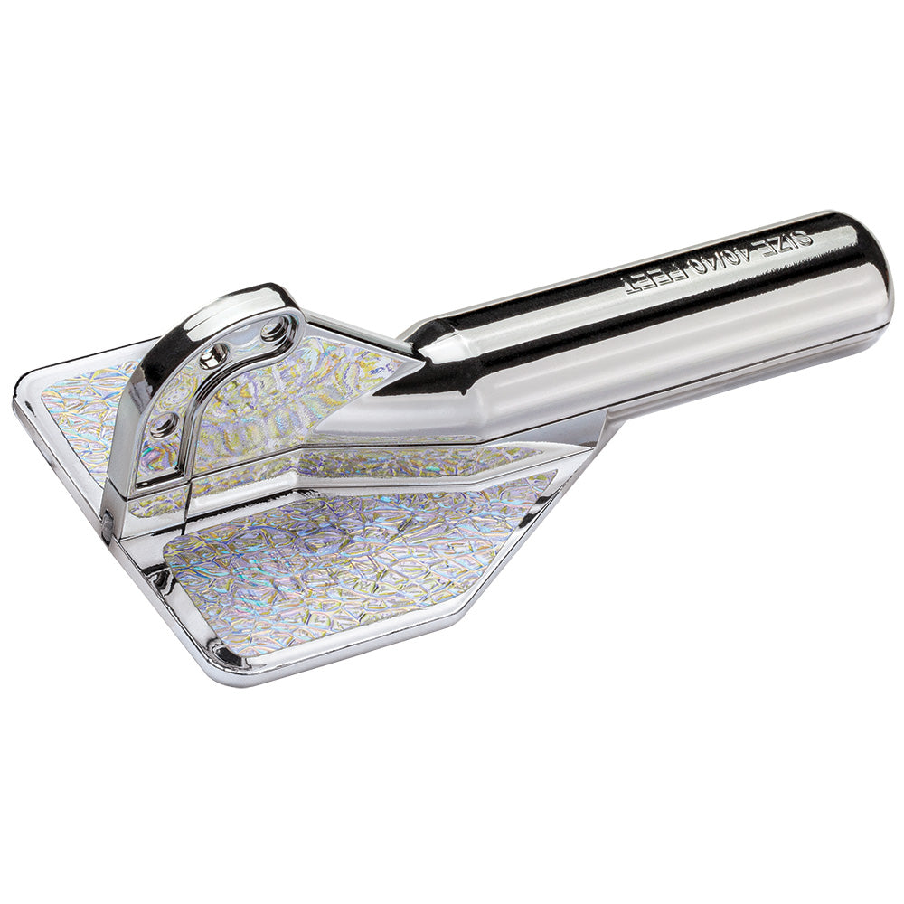 Luhr-Jensen 20' Jet Driver Silver Crush - River Back-Trolling Diver for Fishing