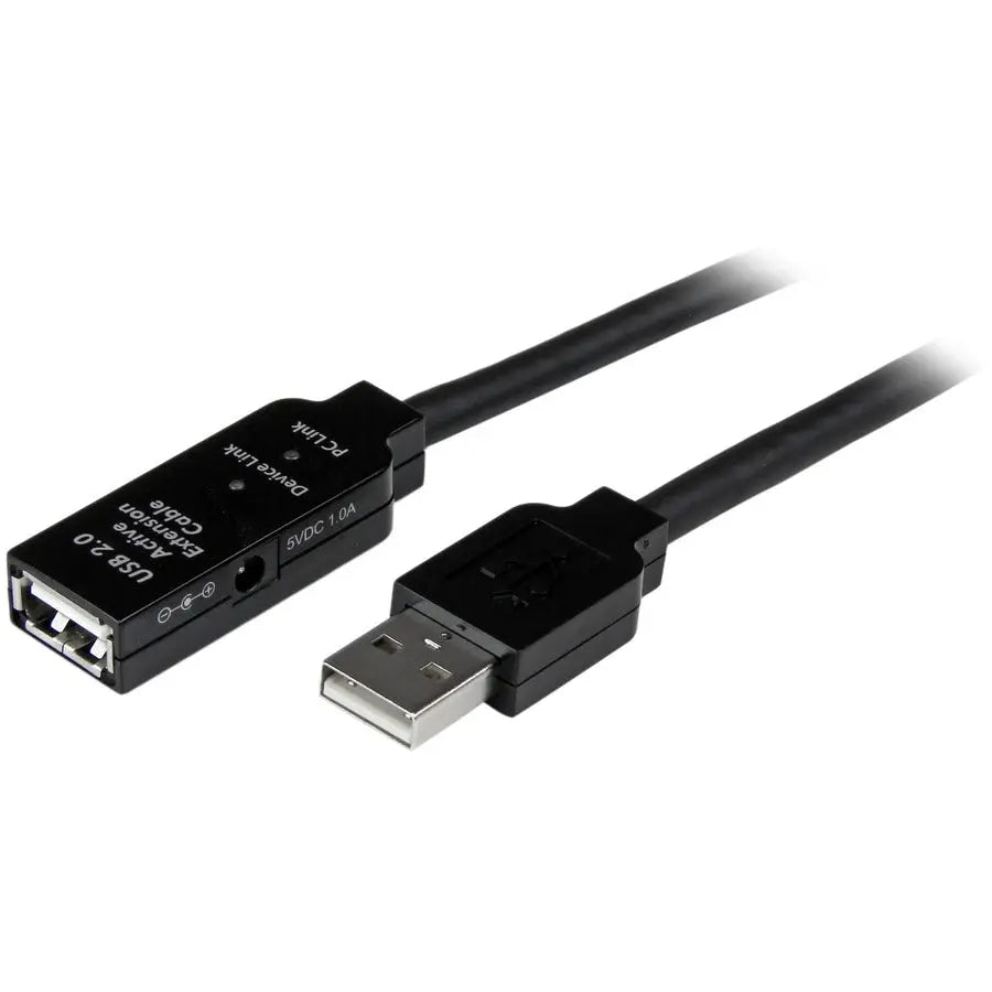 StarTech.com 20m USB 2.0 Active Extension Cable - M/F for Extended Device Connectivity