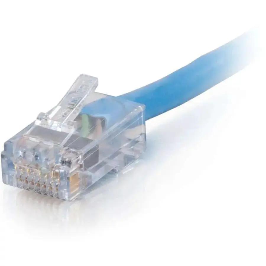 C2G 50 ft Cat6 Plenum Network Patch Cable - Blue, Unshielded, Non-Booted by Legrand Group