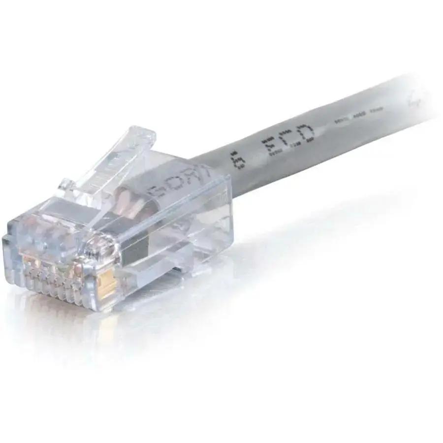 C2G 15 ft Cat6 Non Booted Plenum UTP Network Patch Cable - Gray by Legrand Group